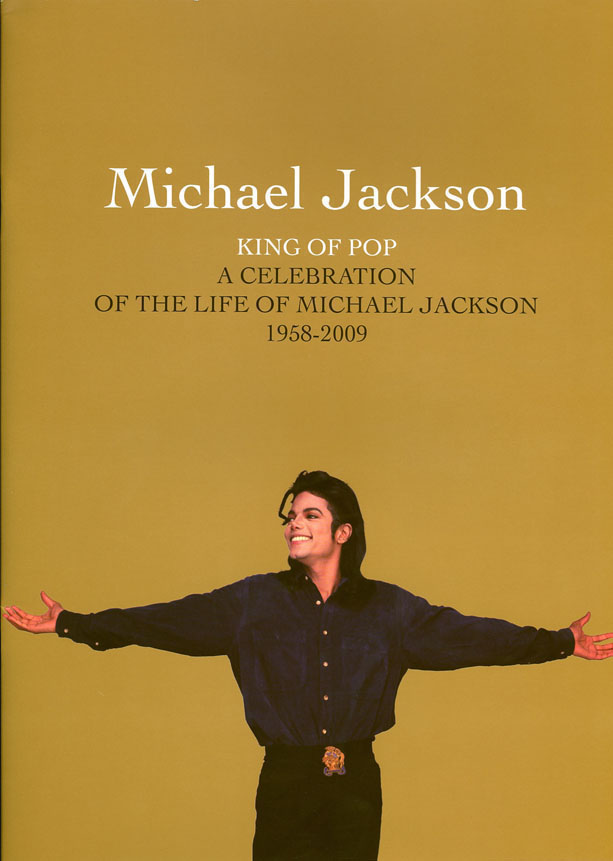 Michael Jackson's Memorial Program (Cover)