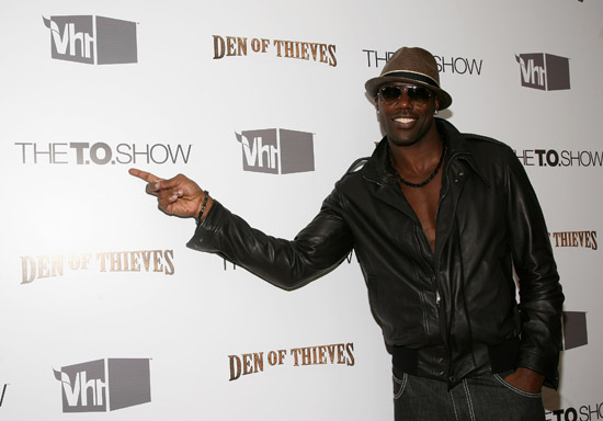 terrell owens imagenes. Terrell Owens // VH1 Premiere