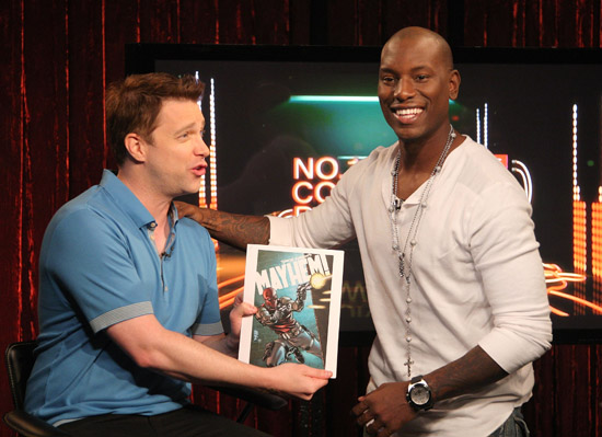 Tyrese & Fuse VJ Steven Smith // Fuse\'s \"No. 1 Countdown\" (July 2nd 2009) // Fuse\'s \"No. 1 Countdown\" (July 2nd 2009)