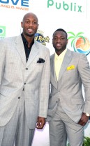 Alonzo Mourning & Dwyane Wade // Zo Summer Groove Publix Charities Benefit Dinner - "Deco After Dark"