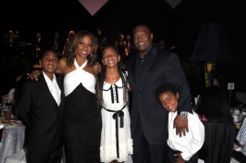Holly Robinson-Peete, her husband Rodney and their children // Zo Summer Groove Publix Charities Benefit Dinner - "Deco After Dark"