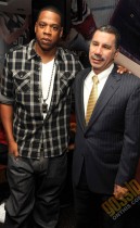 Jay-Z and NY Gov. David Patterson // "Answer the Call" charity concert press conference in NYC