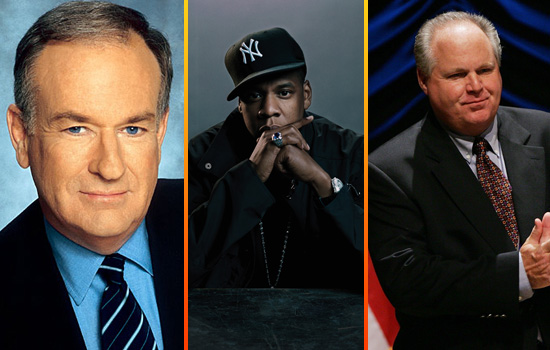 Bill O'Reilly // Jay-Z // Rush Limbaugh