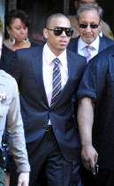 Chris Brown at Los Angeles County Superior Court (August 5th 2009)
