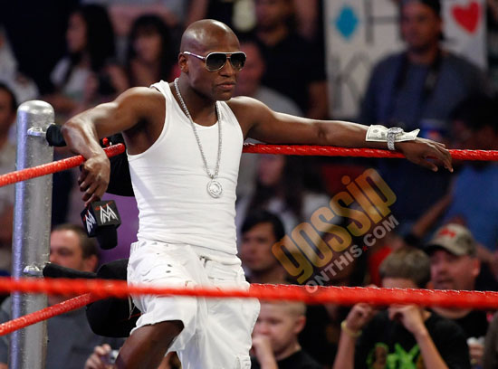 Floyd Mayweather Jr. // WWE Monday Night Raw Show in Las Vegas