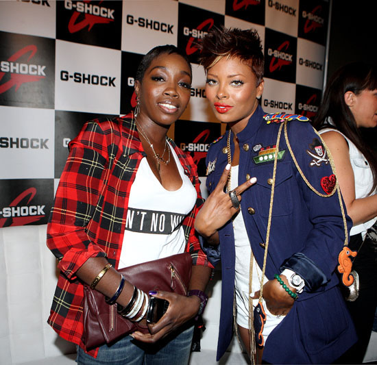 Estelle & Eva Marcille // Casio G-Shock "Shock the World 2009" event in NYC