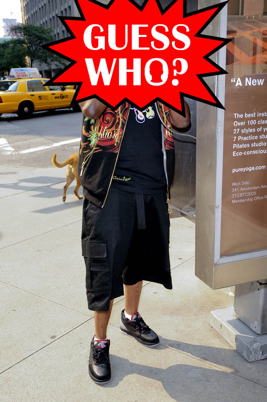 Guess Who?!: Rapper at a Pay-Phone in Midtown Manhattan