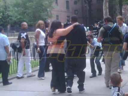 Jay-Z and Oprah in Bed-Stuy, Brooklyn, New York City