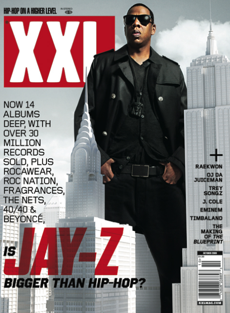 Jay-Z // October 2009 XXL Magazine