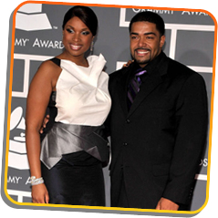 Jennifer Hudson and fiance David Otunga