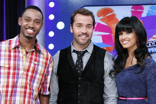 Terrence J, Jeremy Piven and Rocsi on BET's 106 & Park (August 7th 2009)