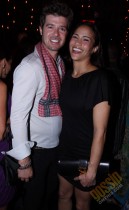 Robin Thicke and Paula Patton // "Just Wright" Film Wrap Party