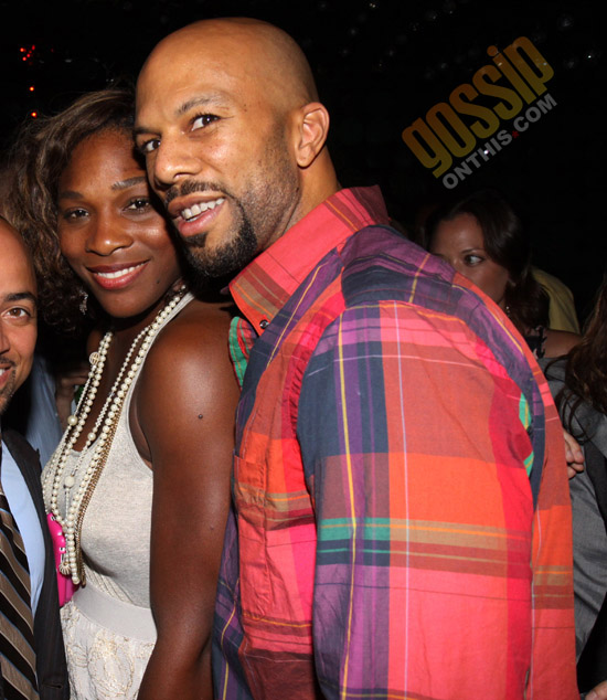 Serena and Common // "Just Wright" Film Wrap Party