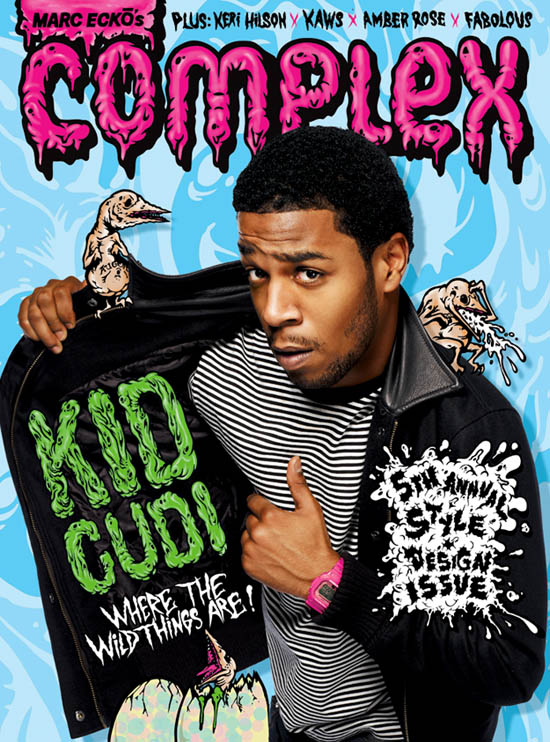 Kid Cudi covers August/September 2009 Complex Magazine