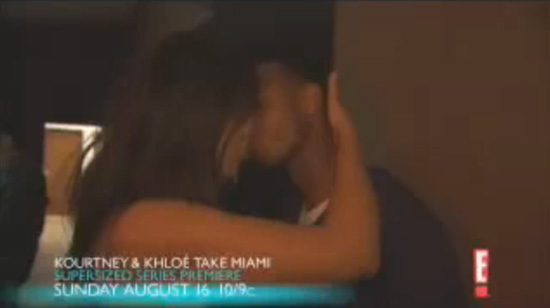 [VIDEO] Khloe Kardashian & Terrence J Kissing on "Kourtney & Khloe Take Miami"