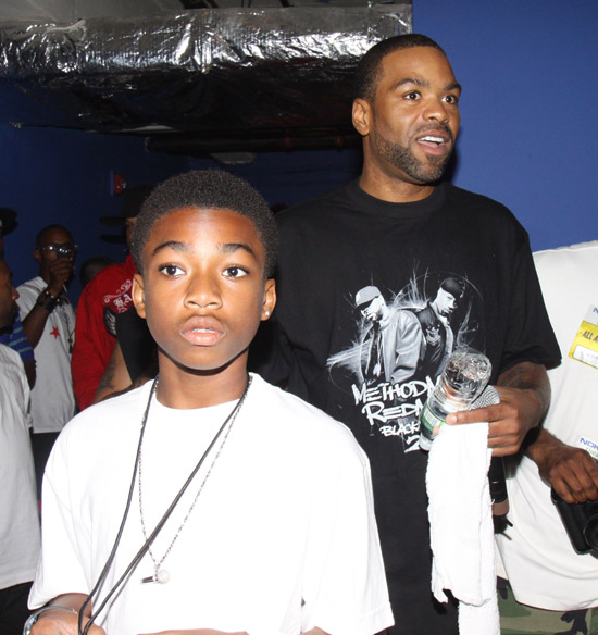 Method Man & his son // All Points West Music & Arts Festival Pre-Event Kick-Off Party