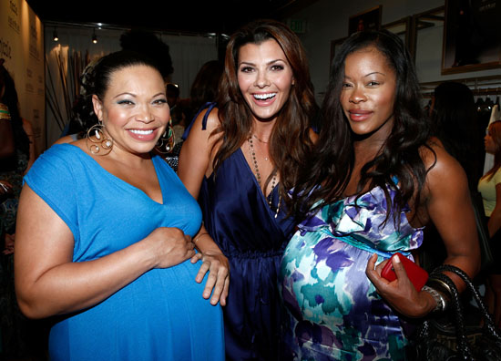 Tisha Campbell-Martin, Ali Landry and Golden Brooks // Nicole Richie Maternity Collection Launch Party
