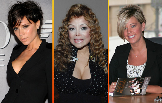 Victoria Beckham // LaToya Jackson // Kate Gosselin