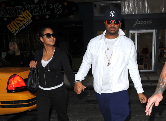 The Dream & Christina Milian out and about in New York City (August 28th 2009)