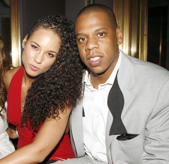 Alicia Keys and Jay-Z