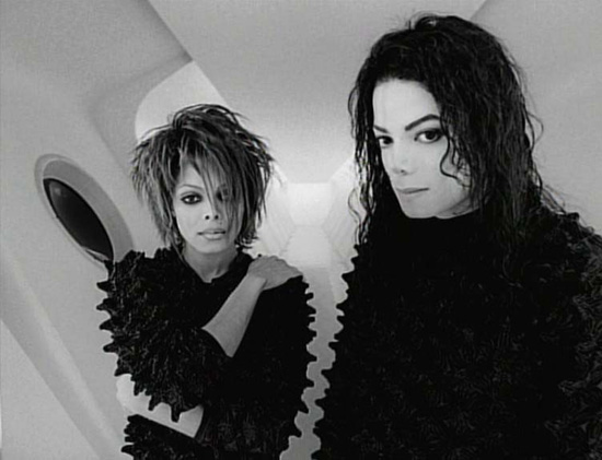 Janet and Michael Jackson