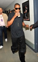 Jay-Z // Jay-Z's "Answer the Call" 9/11 Benefit Concert (backstage)