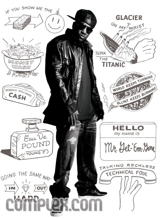 Young Jeezy - October/November 2009 Issue of Complex Magazine