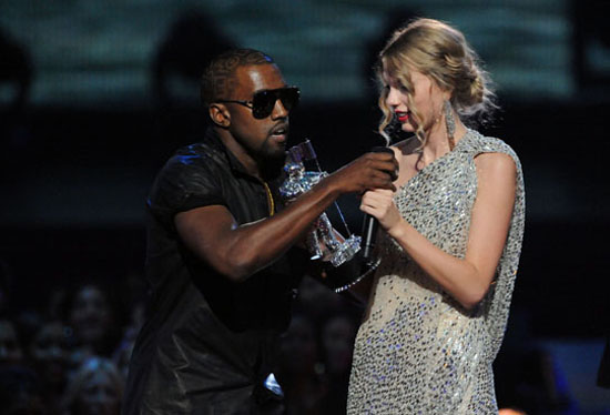Kanye West steals Taylor Swift's moment at the 2009 MTV Video Music Awards