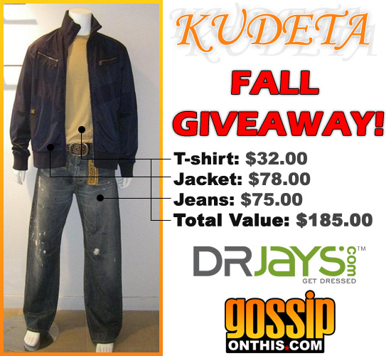 Kudeta / DrJays.com / GossipOnThis.com Giveaway!