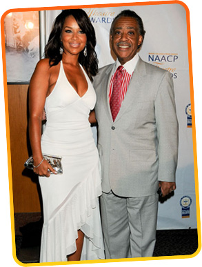 LisaRaye and Al Sharpton