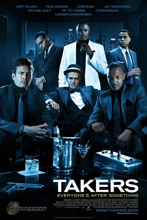 "Takers" Movie Poster