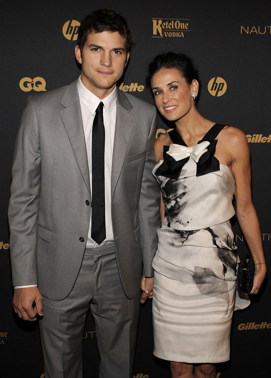 Ashton Kutcher & Demi Moore // 2009 GQ Gentleman's Ball