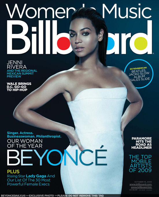 Beyonce // Billboard Magazine's "Woman of the Year"