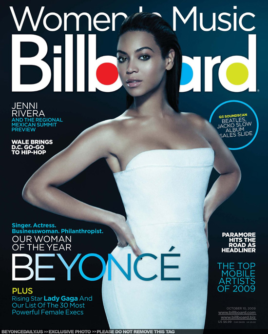 Beyonce Covers Billboard Magazine as their "Woman of the Year"