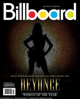 Beyonce - Billboard Woman of the Year (October 2009)