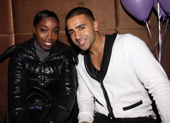 Estelle and Jay Sean // Cocktails with Jessica event at Taj in New York City