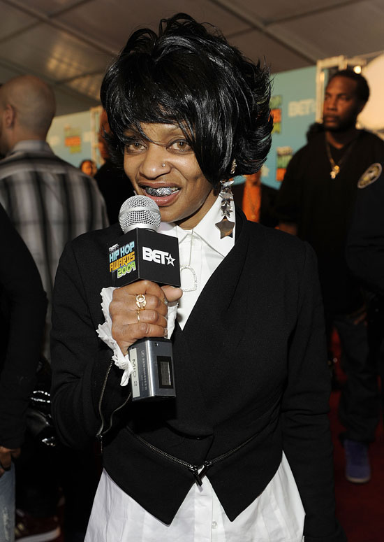 Frankie on the Red Carpet of the 2009 BET Hip-Hop Awards in Atlanta