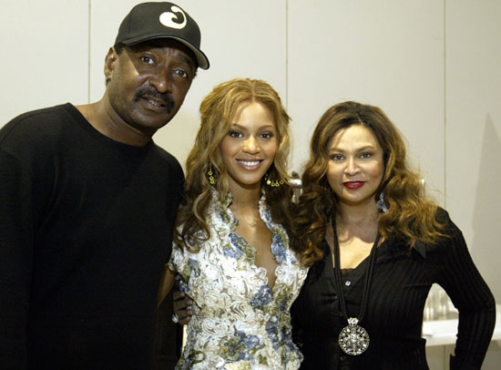 Math Knowles, Beyonce and Tina Knowles
