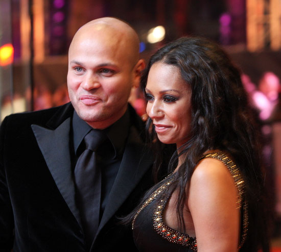 Mel B & Stephen Belafonte at the UK premiere of Michael Jackson's "This Is It" in London