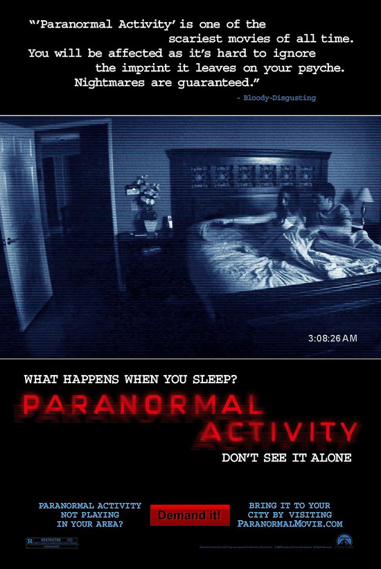 Paranormal Activity (Movie Poster)