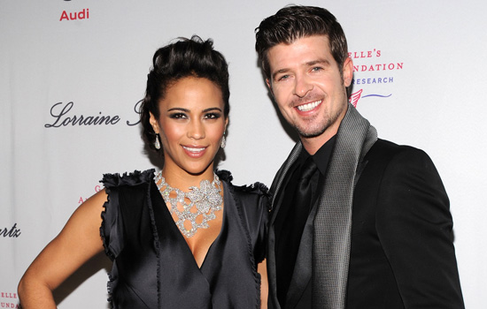 Paula Patton & Robin Thicke