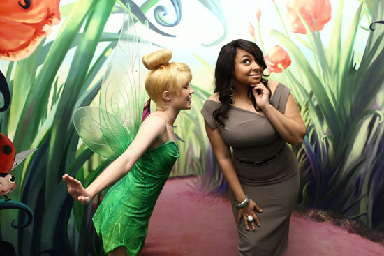 Raven Symone & Tinker Bell // Tinker Bell Named "Honorary Ambassador Of Green" By United Nations