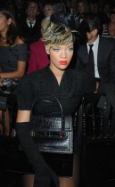 Rihanna // Christian Dior Pret a Porter Fashion Show (Paris Womenswear Fashion Week 2009)