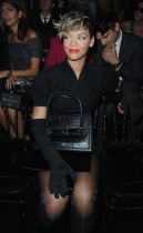 Rihanna // Christian Dior Pret a Porter Fashion Show (Paris Womenswear Fashion Week 2009)