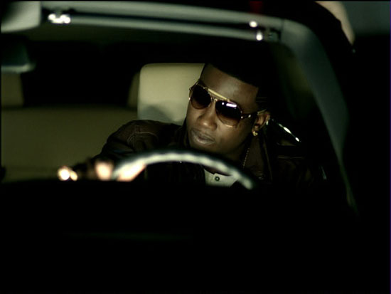 Gucci Mane F/ Usher - "Spotlight" music video still