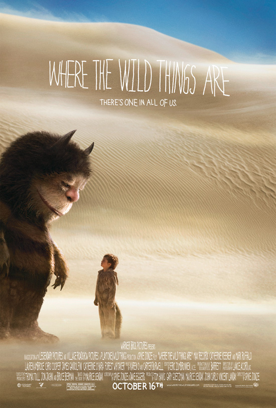 "Where the Wild Things Are" movie poster