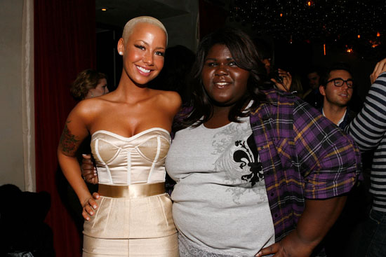 Amber Rose and Gabourey Sidibe // "Me and Orson Welles" Screening Afterparty