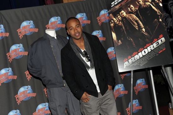 Columbus Short visits Planet Hollywood in New York City - November 30th 2009