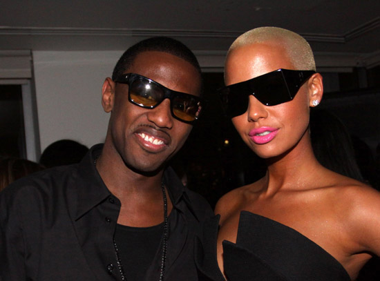 Fabolous & Amber Rose // Fabolous' 32nd Birthday Party at the Hotel on Rivington in NYC