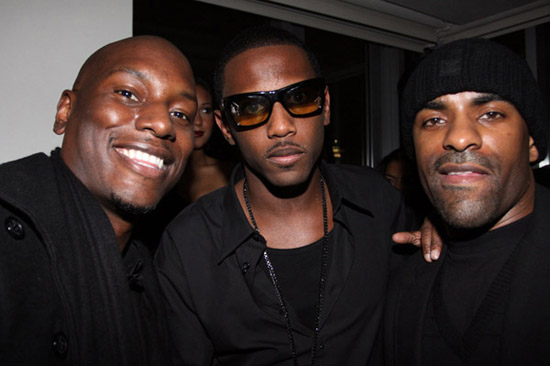 Tyrse, Fabolous and DJ Clue // Fabolous' 32nd Birthday Party at the Hotel on Rivington in NYC